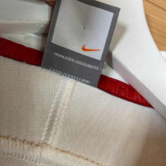 Nike England Rugby Long Sleeve Polo o2 2007 White 2XL - Picture 4 of 15